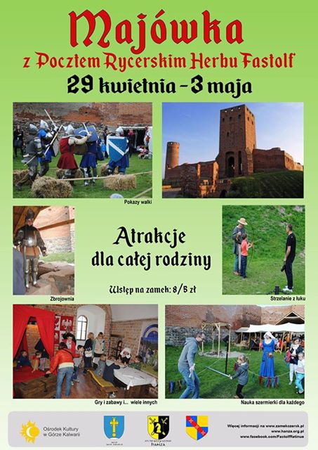 majowka na zamku 2017 zamek czersk