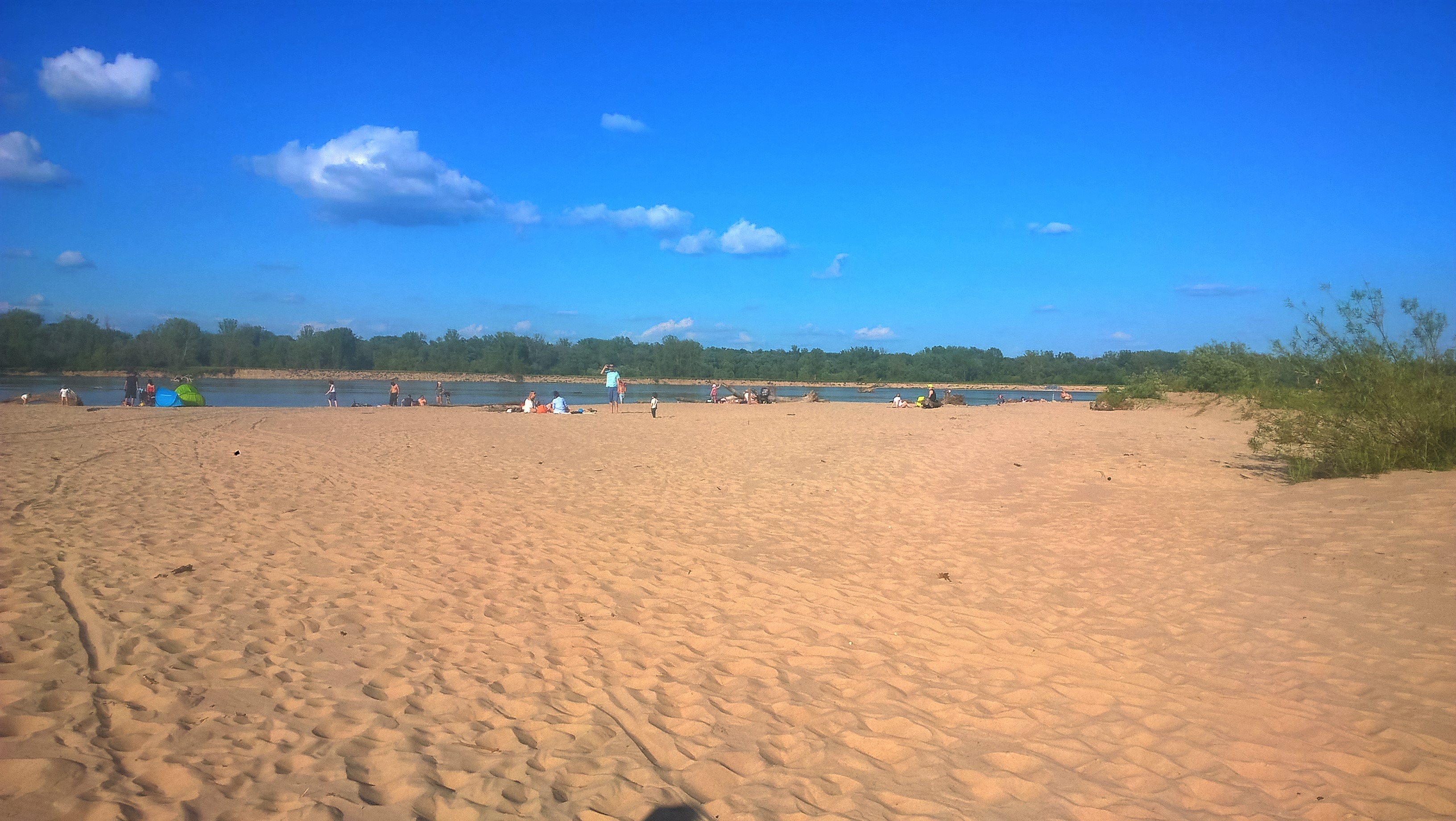 najlepsza plaża warszawa